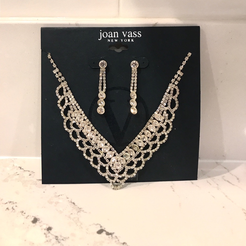 Joan Vass New York Fashionable Silver Necklace